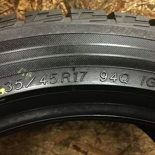 新品 YOKOHAMA ice GUARD iG50 235/45R17 17インチ スタッドレス 2本 インプレッサハッチバックSTI等 (MTD16HO) クレジットカード QR決済可能