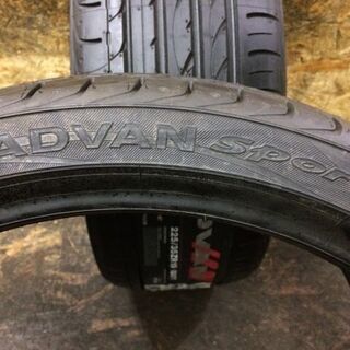 新品 YOKOHAMA ADVAN Sport 225/35ZR19 19インチ 夏タイヤ 2本 BMW 4シリーズ 420i等 (MTG16HO) クレジットカード QR決済可能