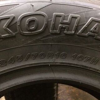新品 YOKOHAMA GEOLANDAR H/T-S 245/70R16 16インチ 夏タイヤ 2本 