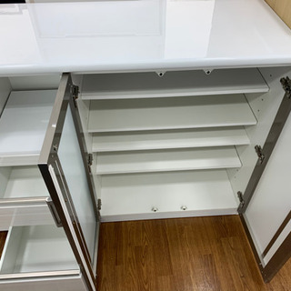 家電 3枚扉キッチンカウンター【トレファク所沢店】