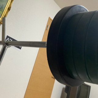 ベンチプレスアイロテックレギュラーバーベルシャフト&NIPPYOラバープレートセット69kg