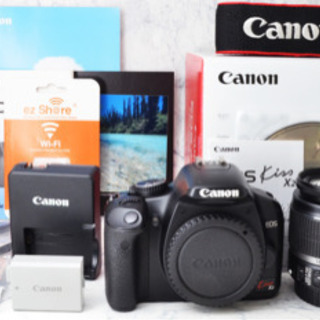 ☆超極上☆CANON キャノン EOS KISS X2 レンズセット オマケ #878 超極上○