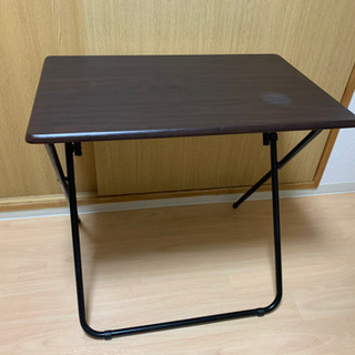 【ネット決済】ニトリ　折りたたみ机と椅子セット