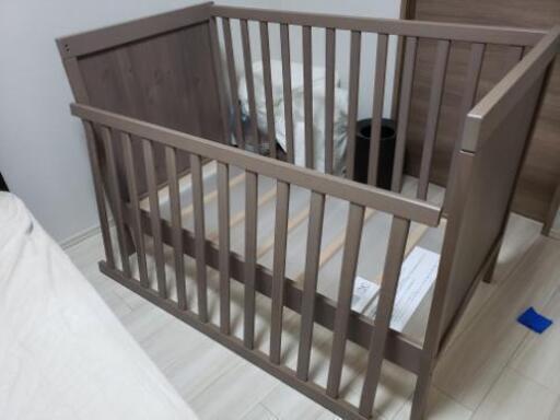 【お話し中】IKEA　ベビーベッド　スンドヴィーク