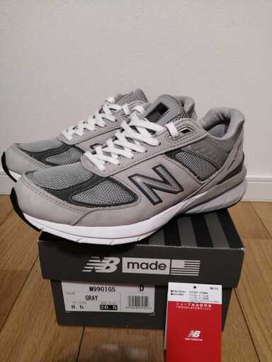 ニューバランス newbalance 26.5cm グレー M990IG5 美品 国内正規品 限定色
