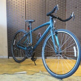 ■SPECIALIZED SIRRUS スペシャライズド シラス Sサイズ 21速 グリーン ブルホーンハンドル アルミフレーム クロスバイク 自転車 札幌発