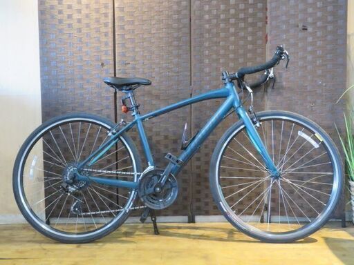 ■SPECIALIZED SIRRUS スペシャライズド シラス Sサイズ 21速 グリーン ブルホーンハンドル アルミフレーム クロスバイク 自転車 札幌発