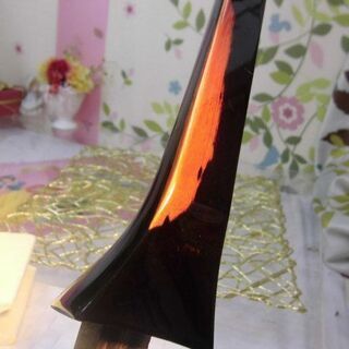 現品販売　350.000円　新品未使用　沖縄三線専用棹　八重山黒檀棹(エーマクルチ)入手困難品