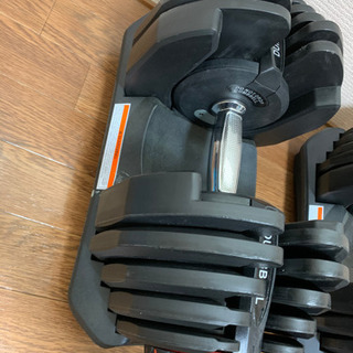 ダンベル　可変式17段階調整40キロ　