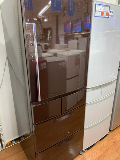 たくさん入ります！MITSUBISHIの超大型5ドア冷蔵庫です！
