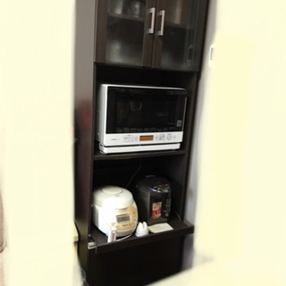 【受渡者確定】キッチンボード　(レンジ台) レンジボード　食器棚
