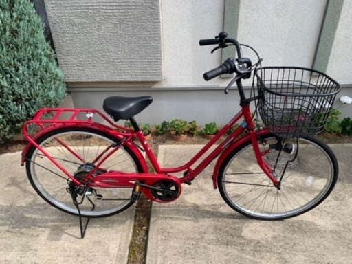 26型自転車　5段変速機付