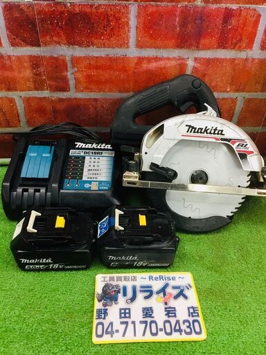 マキタ makita HS631D 充電式マルノコ【リライズ野田愛宕店】【店頭取引限定】【中古】【管理番号：IT6LGM29AC84】