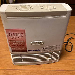 小型ファンヒーター　パナソニック　暖房機