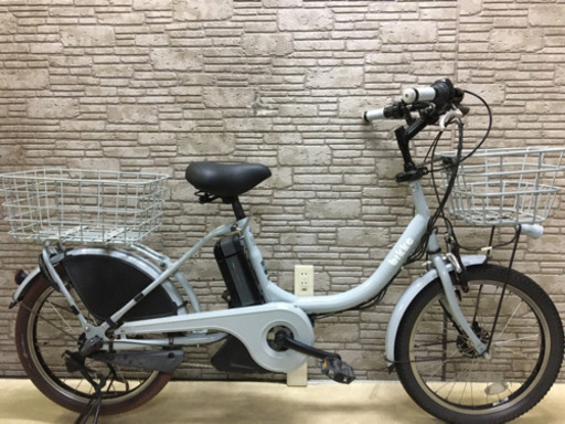 東京23区配達無料　新基準 ブリヂストン　ビッケ  8.1Ah リチウム 電動自転車☆20インチ☆中古☆bikke☆BS