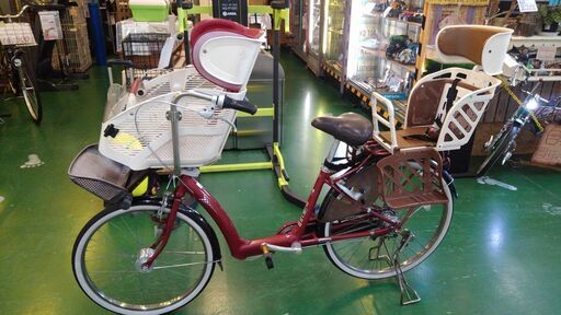 【店舗同時販売中】ブリヂストン　アンジェリーノ　子供乗せ自転車　送り迎え　安心ブランド【店頭ご来店購入限定】