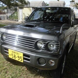 値下げしました三菱パジェロ中古 198.000円 平成13年初年度登録 車検令和