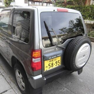 値下げしました三菱パジェロ中古 198.000円 平成13年初年度登録 車検令和