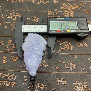 福袋 ネックレス 白菜 本翡翠 氷ヒスイ ラベンダー色 誕生日プレゼント 本物保証