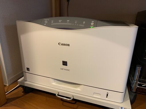 【ジャンク品】キヤノン A3カラーレーザープリンタ LBP9100C　カウンタ：909ページ