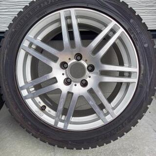 ベンツCLS ホイールタイヤセット スタッドレス 塗装済み メルセデス・ベンツCLS スタッドレスタイヤホイール4本セット！