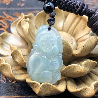 福袋 ネックレス かわいい 猿 本翡翠 氷ヒスイ 誕生日プレゼント