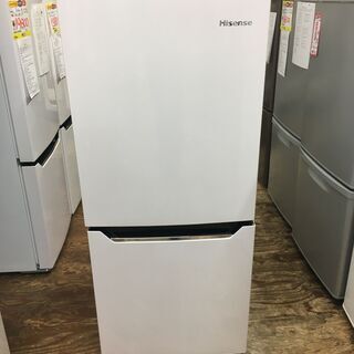 Hisense 2ドア130L冷蔵庫　HR-D1302 高年式、...