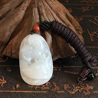 福袋 ネックレス オウム 本翡翠 氷ヒスイ 天然石 光沢感 誕生日  