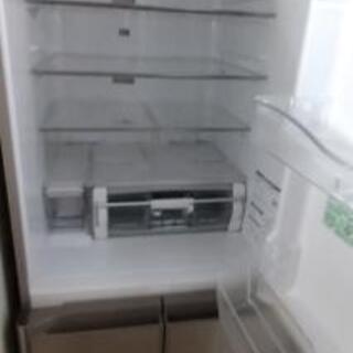 日立　HITACHI　真空チルドS　冷凍冷蔵庫　5ドア　401L　左開き