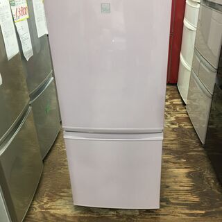 SHARP 2ドア137L冷蔵庫 SJ-14E4-KP 美品です！