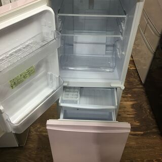 SHARP 2ドア137L冷蔵庫 SJ-14E4-KP 美品です！