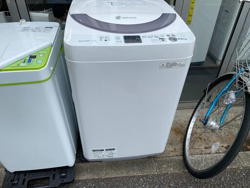 保証付き　シャープ　洗濯機　ES-GE55N-S   リサイクルショップウルカウ　高津