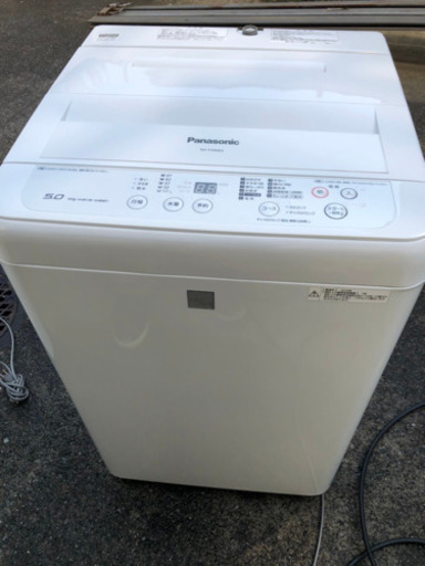 洗濯機 2016年製 Panasonic 5.0kg