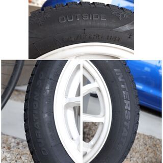 スタッドレスタイヤ 175/65R15 15インチ【1シーズンのみ使用】
