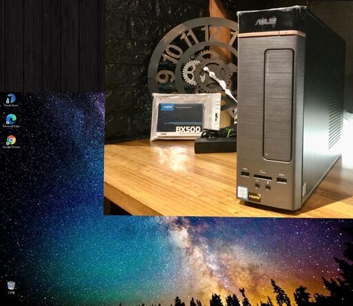 売約済み。ご覧頂きありがとうございました。ASUS【一宮市で！Windows10搭載機！2018年式 Core i3 新品SSD RAM8GB デスクトップPC ASUS】一宮市のパソコン屋 Mr.Carnival（ミスカニ）です！パソコン修理・中古パソコン販売店【クレカ\u0026PayPay使えます！】店頭在庫PCのご紹介です！受け渡しは店舗にて(^^)/【デスクトップパソコン デスクトップ】
