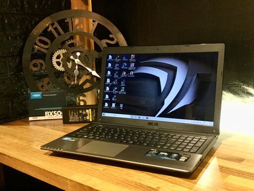 売約済み。ご覧頂きありがとうございました。NVIDIA搭載！一宮でWindows10　ASUS クアッドコア ゲーミングPC corei7-QM 第３世代】一宮市のパソコン屋 Mr.Carnival（ミスカニ）です！パソコン修理・中古パソコンの販売、iPhone\u0026iPad修理店【クレカ\u0026PayPay使えます！】店頭在庫PCのご紹介です！受け渡しは店舗にて(^^)/【15.6インチ ノートパソコン ゲーミングノートPC 3rd i7/RAM8GB/新品SSD240GB】