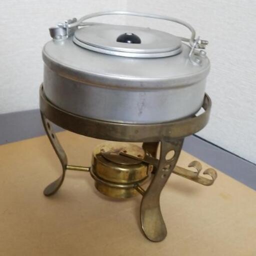 真鍮製 アルコールバーナー固形燃料一人キャンプアルコールコンロオブジェインテリア 二足のわらじ 藤枝のその他の中古あげます 譲ります ジモティーで不用品の処分