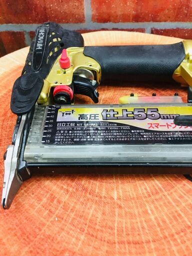 日立 NT55HM2 高圧仕上釘打機【リライズ野田愛宕店】【中古】管理番号
