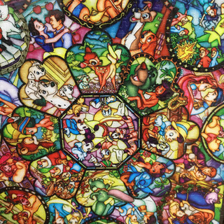 ジグソーパズルディズニーオールスターステンドグラス タジジ 大曽根のパズルの中古あげます 譲ります ジモティーで不用品の処分