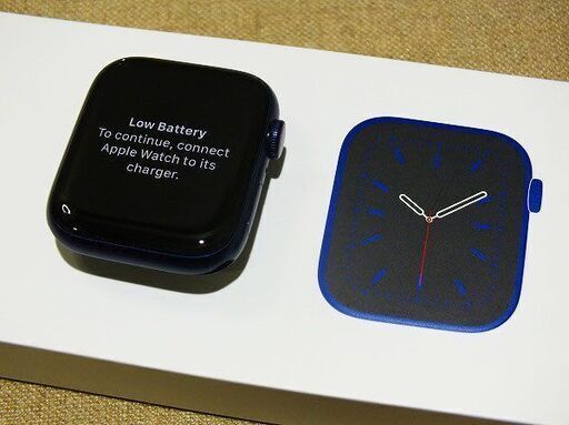 【苫小牧バナナ】美品！ Apple/アップル Apple Watch Series 6 GPS+Cellularモデル 44mm M09A3J/A ディープネイビースポーツバンド♪
