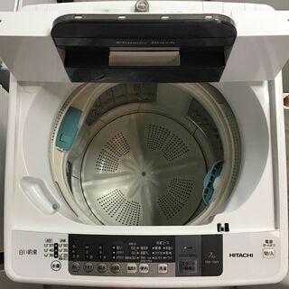 送料無料・設置無料サービス有り】洗濯機 2016年製 HITACHI NW-7MY 中古