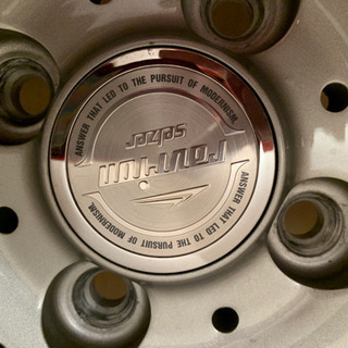 スタッドレスタイヤとアルミホイールの4本セット 1シーズン使用