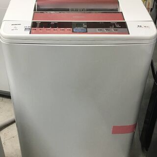 【年末特別SALE・送料無料・設置無料】洗濯機 2015年製 HITACHI BW-7TV 中古 