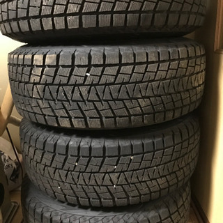 265/70R16 ブリザック DMV1 ホイール付き ランクル、パジェロ等 【公式 