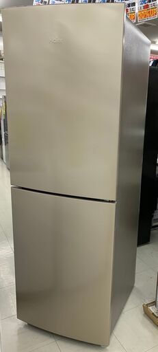 2020年製 ハイアール 218L 冷凍冷蔵庫 JR-NF218B-N ゴールド 中古品　　【NB883】