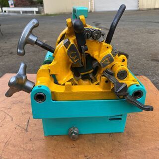 実演動画付 分解してわかる事があります 分解整備済 レッキス ネジきり機 N20AⅢ しぶろく君 自動切上 1/2～3/4