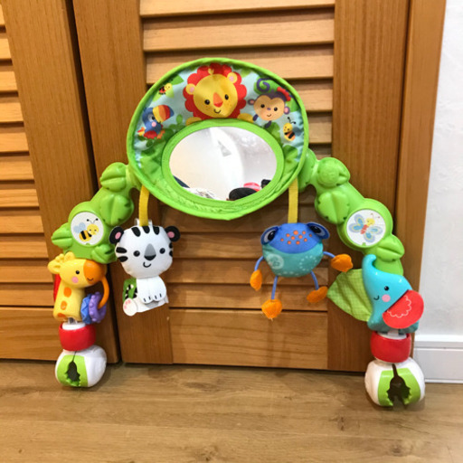 フィッシャープライスベビーカーやチャイルドシートにつけるおもちゃ しーあら 千代崎の子供用品の中古あげます 譲ります ジモティーで不用品の処分