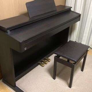 鍵盤楽器、ピアノ Roland ローランド 電子ピアノ HP-147R 高低自在イス