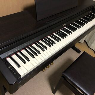 Roland ローランド 電子ピアノ HP-147R 高低自在イス付 88鍵