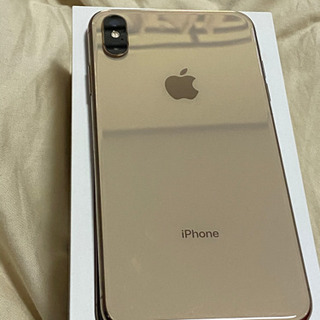 【ネット決済】iPhone Xs Max Gold 64 GB au版